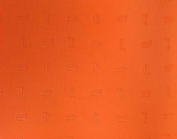 Plotna VIBRAM 1mm (32x25) oranžová s kůží